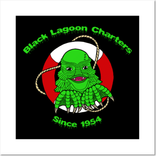 Black Lagoon Charters Posters and Art